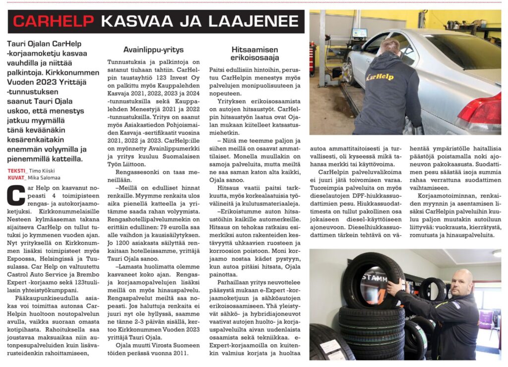 KAASUJALKA 04 | CarHelp