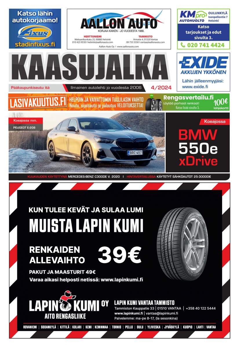 Kaasujalka Paakaupunkiseutu Ita