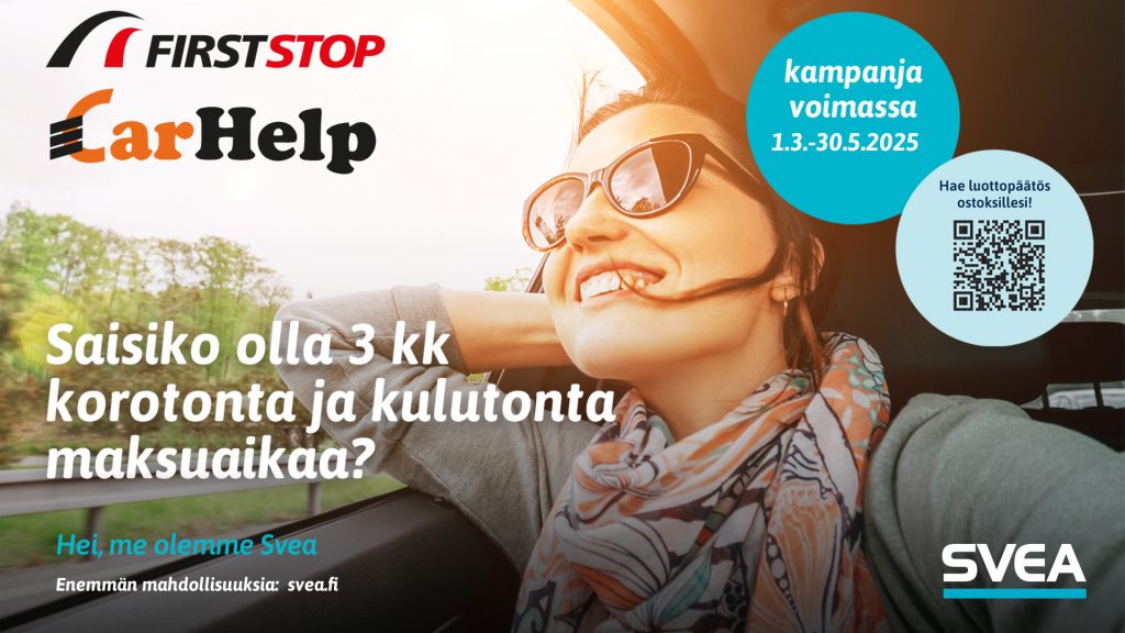 Svea FirstStop 1.3 30.5.2025