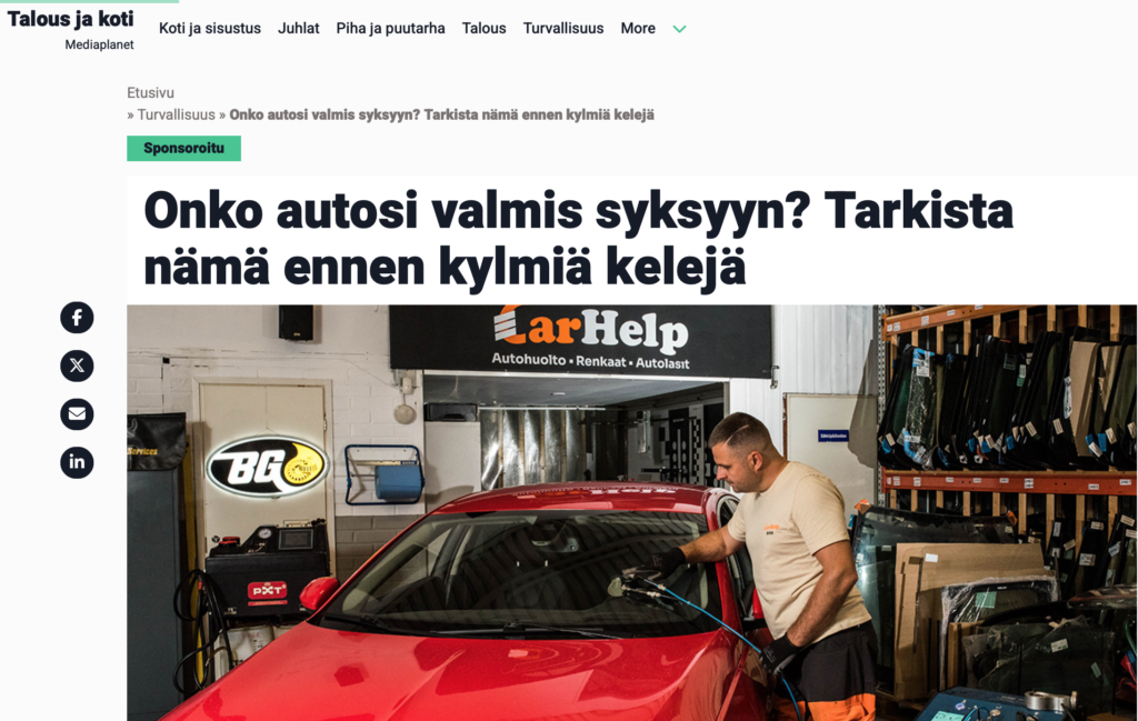 talous ja koti