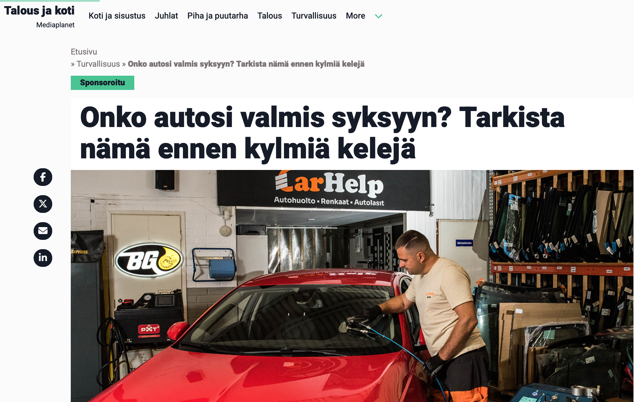 talous ja koti